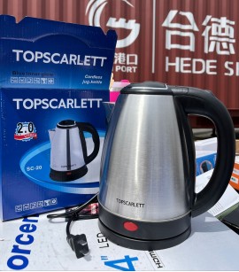 TOPSCARLETT 2 Liter Cordless Electric Jug Kettle. 1500Units. EXW Los Angeles